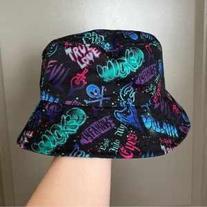 Disney Parks Villain Graffiti Bucket Hat